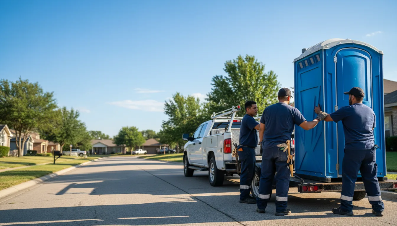Portable Toilet Rental in Double Springs, AL near me
